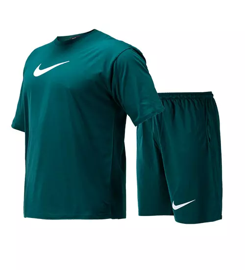 47713  ست تیشرت و شلوارک مردانه طرح دار Nike یقه گرد