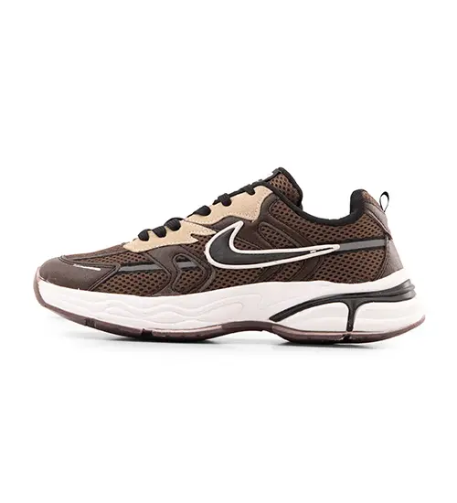 50724  کفش مردانه اسپرت چرم مصنوعی قهوه ای Nike