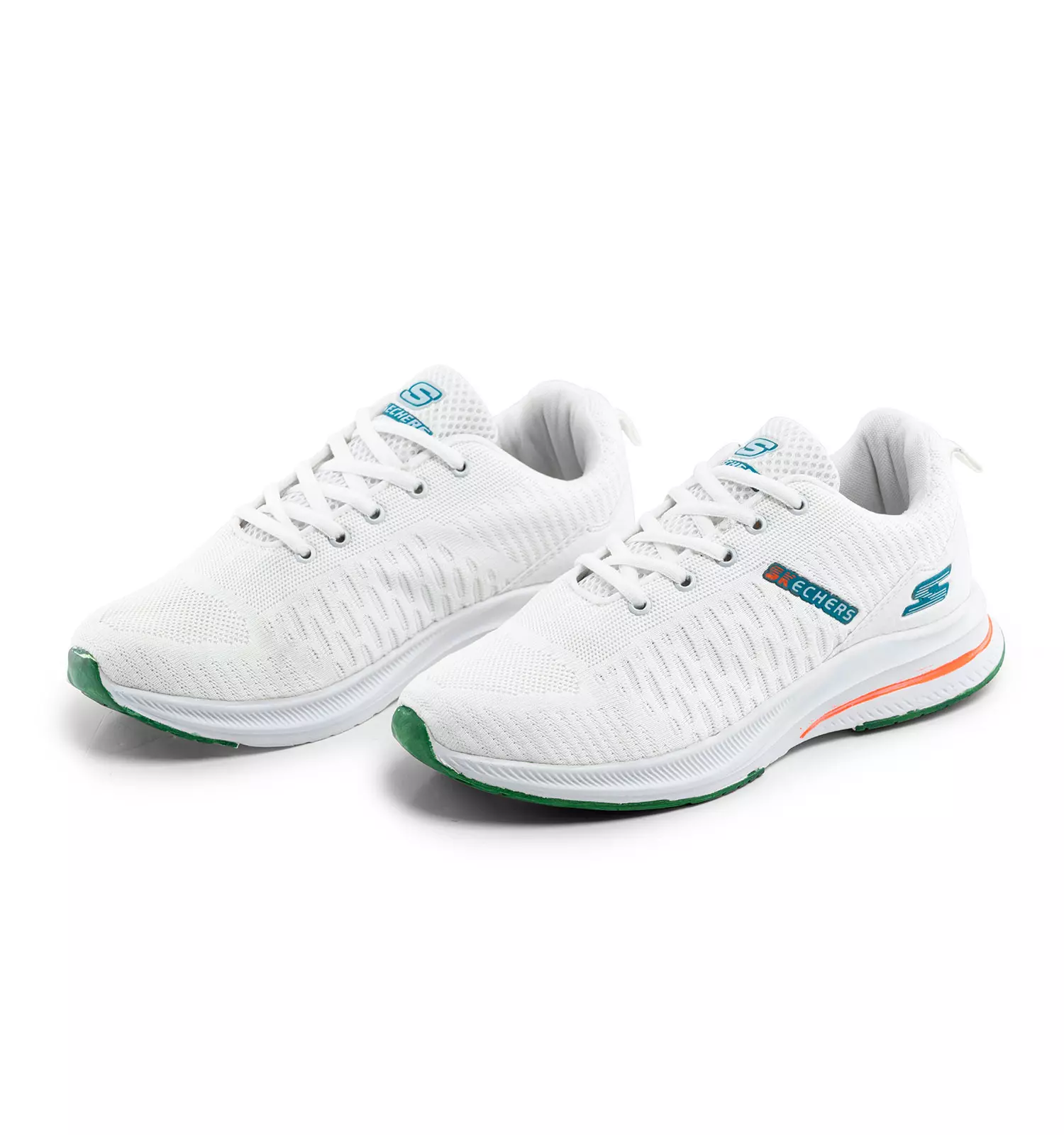 39117  کفش اسپرت Skechers مردانه سفید بند دار