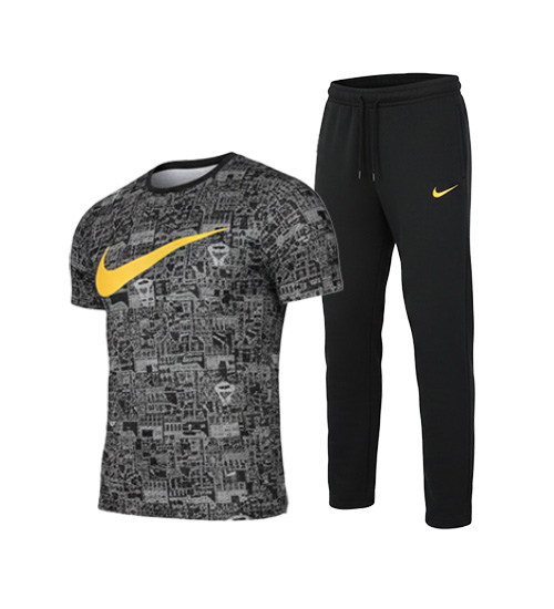 49432  ست مردانه تیشرت و شلوار Nike طرح دار