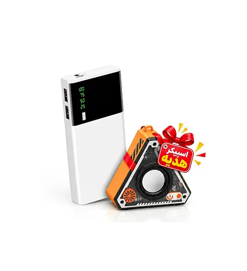 پک پاوربانک 20000 میلی آمپر Xiaomi و اسپیکر بلوتوثی V2