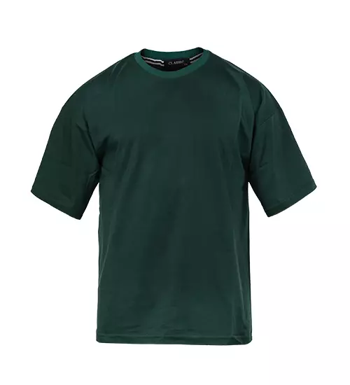 47152  تیشرت لش یقه گرد مردانه بیسیک