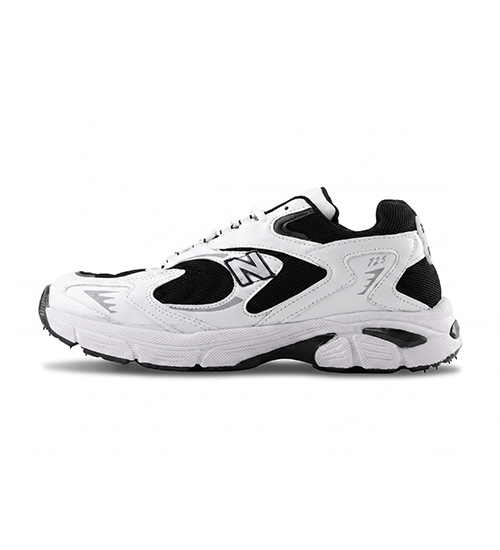 50683  کفش مردانه اسپرت چرم مصنوعی سفید مشکی New Balance