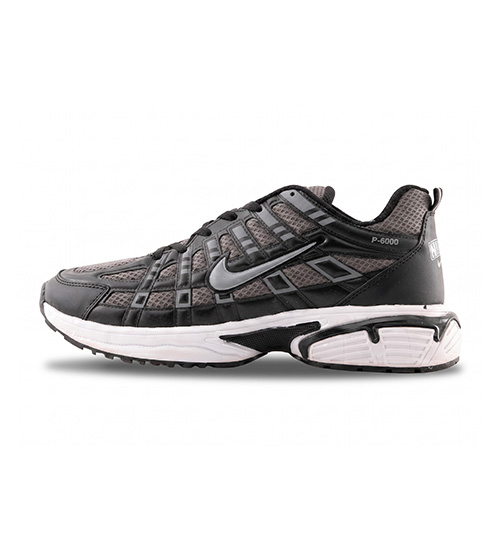 50688  کفش مردانه اسپرت چرم مصنوعی مشکی طوسی تیره Nike
