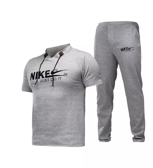 48208  ست مردانه تیشرت و شلوار Nike طرح دار