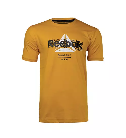 45254  تیشرت Reebok یقه گرد مردانه پنبه طرح دار