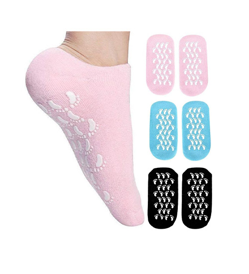 43327  جوراب ژله ای ترک پا Cracked leg jelly socks