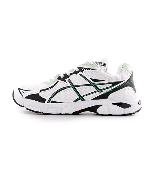 50678  کفش مردانه اسپرت چرم مصنوعی سفید سبز Asics