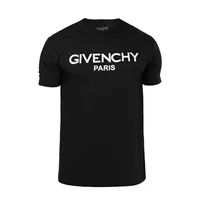 44604  تیشرت Givenchy یقه گرد مردانه مشکی ساده