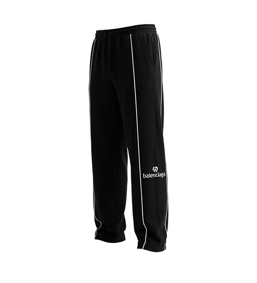 49566  شلوار اسپرت نیم بگ مردانه مشکی Balenciaga