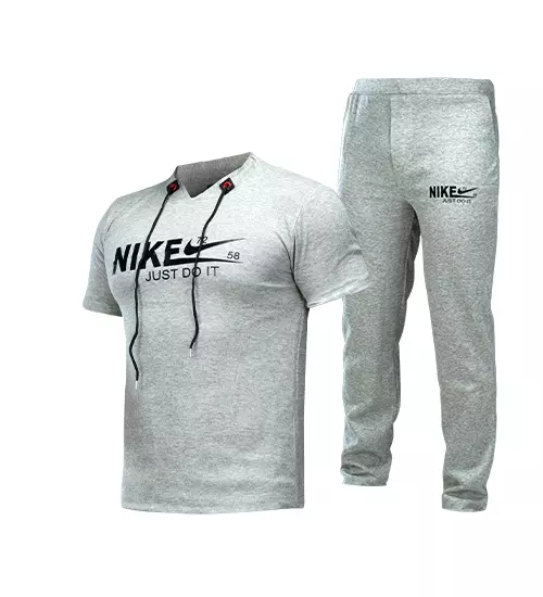 48209  ست مردانه تیشرت و شلوار Nike طرح دار
