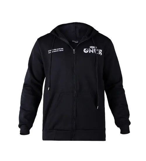 سویشرت کلاه دار مردانه طرح دار