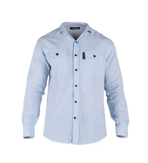 49258  پیراهن مردانه آستین بلند ساده