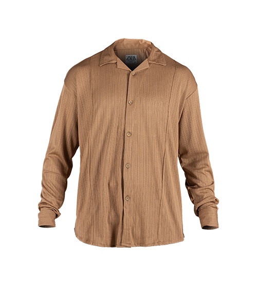 48801  پیراهن مراکشی مردانه آستین بلند راه راه