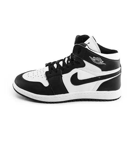 39376  کفش مردانه روزمره چرم مصنوعی سفید مشکی Nike