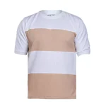 48034 تیشرت یقه گرد مردانه نخ پنبه رینگی