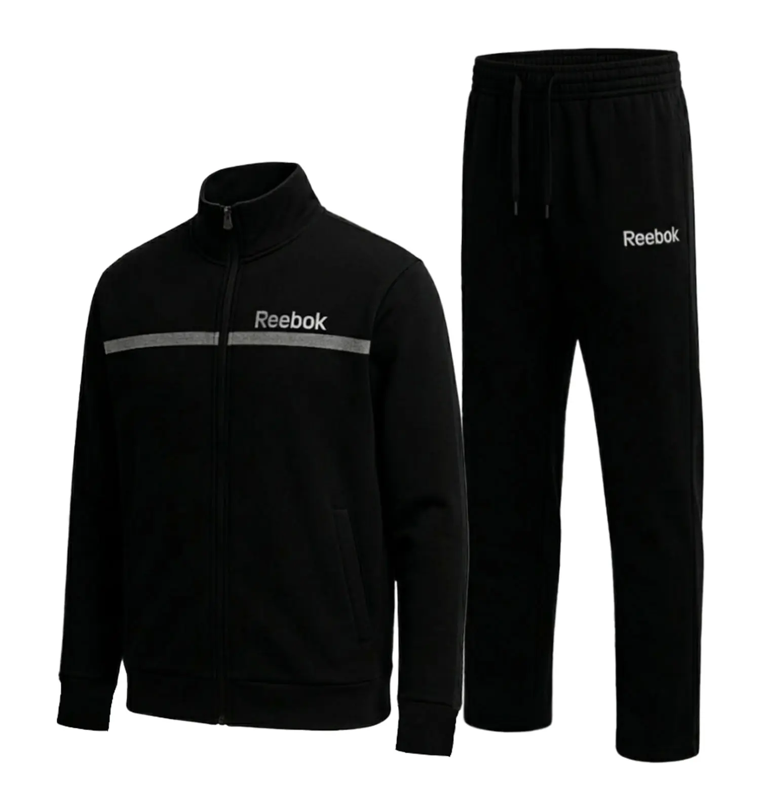 49615  ست مردانه سویشرت و شلوار Reebok مشکی