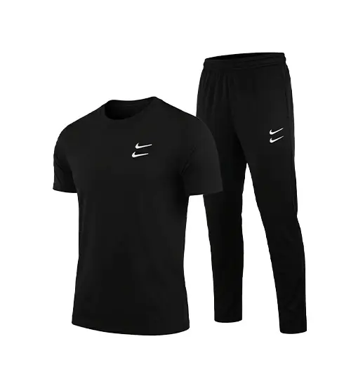 49616  ست مردانه تیشرت و شلوار Nike مشکی