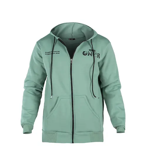 49181  سویشرت کلاه دار مردانه طرح دار