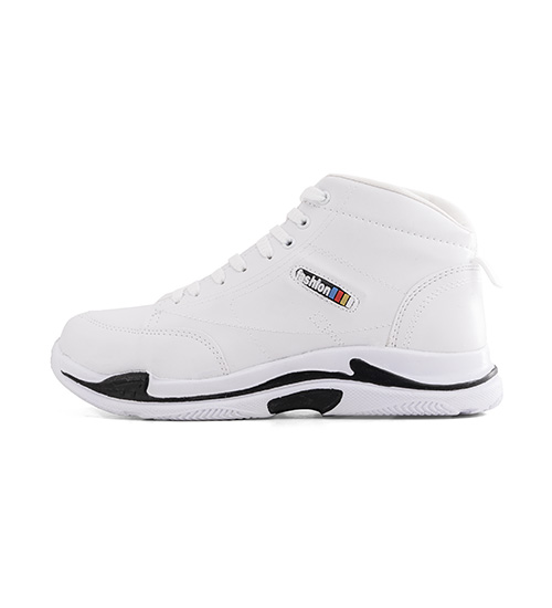 49300  کفش ساقدار مردانه Fashion سفید بنددار