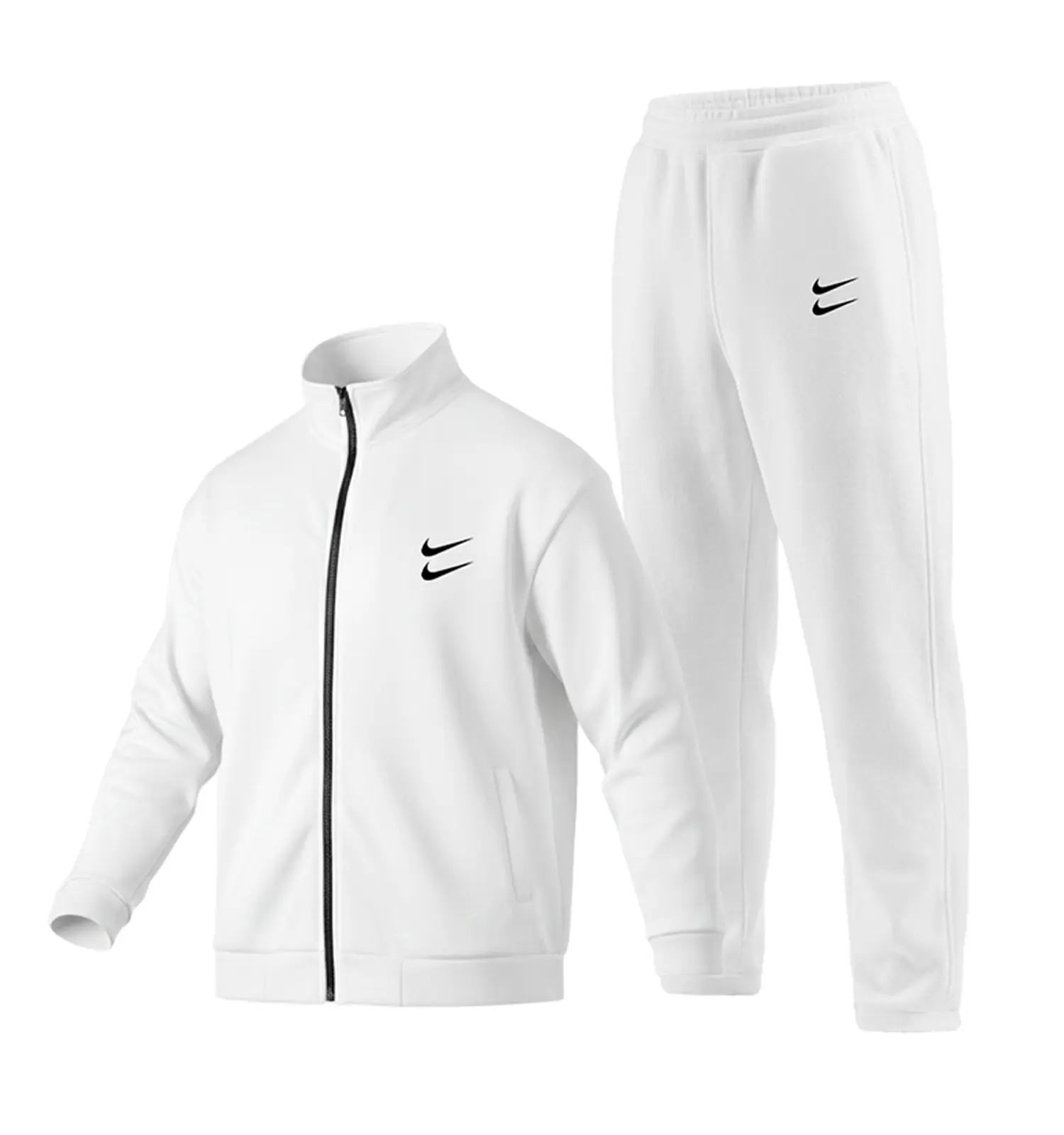 49227  ست مردانه سویشرت و شلوار Nike سفید ساده