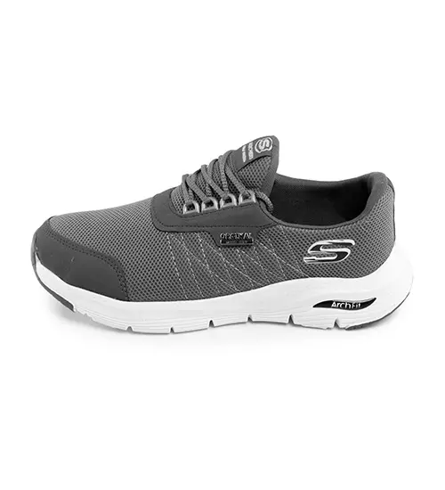 42674  کفش ورزشی Skechers مردانه طوسی بندی